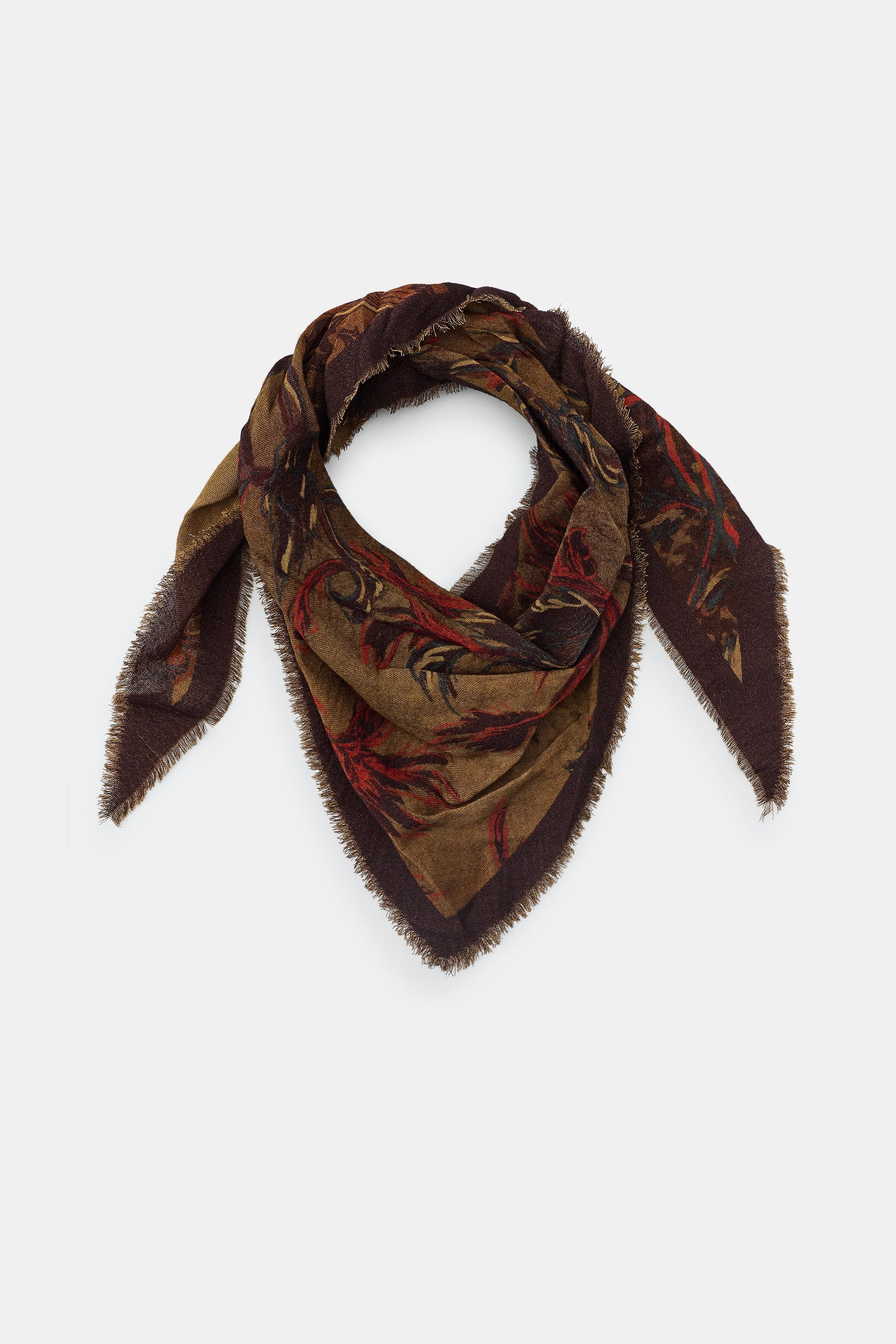 FLORAL PRINT BANDANA | Zara US