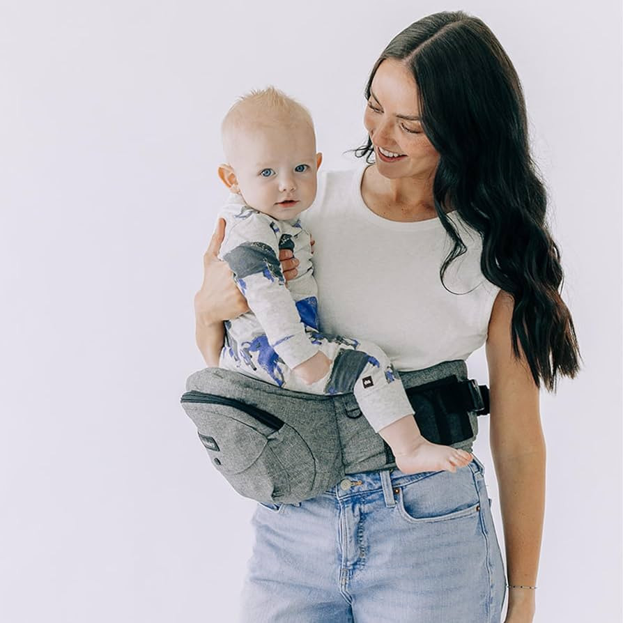 Tushbaby Original Hip Seat Baby Carrier for Babies & Toddlers up to 45 lbs, Safety Certified, Lig... | Amazon (US)