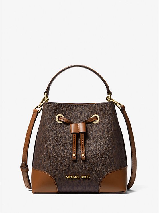 Mercer Small Logo Bucket Bag | Michael Kors US