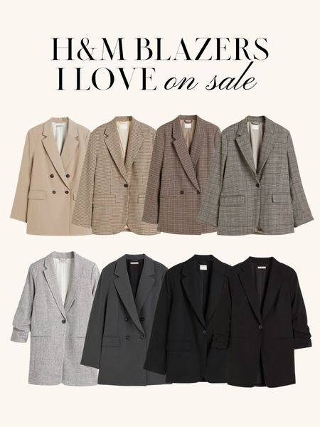 H&M blazers on sale 

#LTKsalealert #LTKfindsunder50 #LTKSeasonal