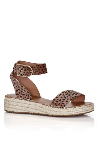 MELODY PRT PLATFORM - Spotty Animal - EU40 | City Chic Online