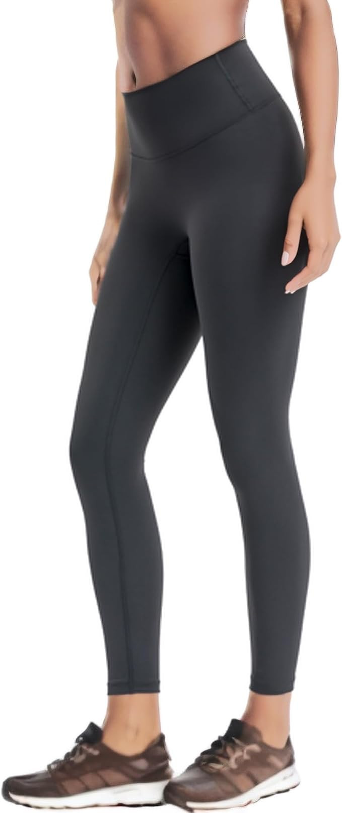 Meides High Waisted Yoga Leggings No Front Seam Compression Yoga Athletic Workout Gym Leggings Pa... | Amazon (US)