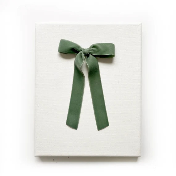 Samantha Bow // Dusty Sage | Etsy (CAD)