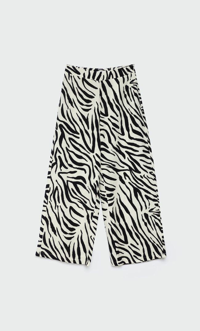 Printed culottes - Women's fashion | Stradivarius United Kingdom | Stradivarius (UK)