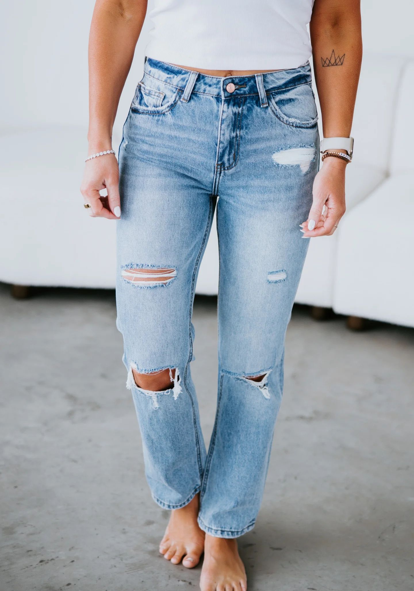 Landi Straight Jean | Lauriebelles