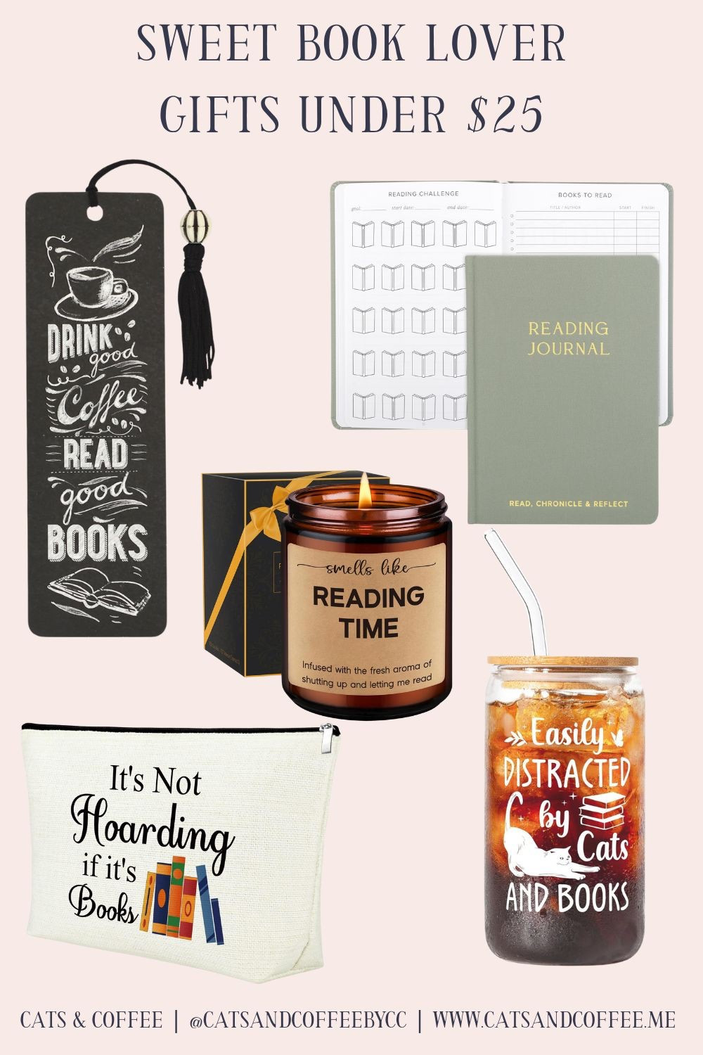 Sweet little bookish gifts under $25 📚 These thoughtful finds from Amazon are perfect for readers — from bookmarks and reading journals to canvas totes and cozy coffee cups. Ideal for gifting (or just treating yourself) without breaking the bank.

#LTKGiftGuide #LTKFindsUnder50 #LTKHome