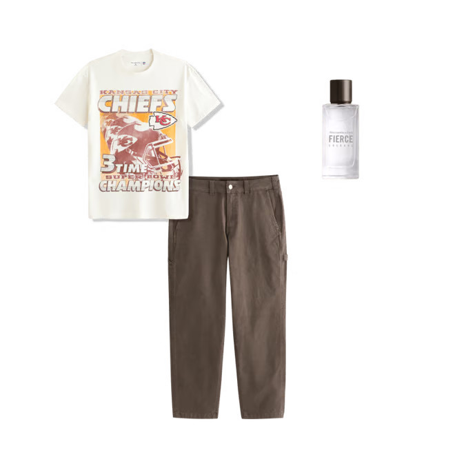 Kansas City Chiefs Graphic Tee | Abercrombie & Fitch (US)