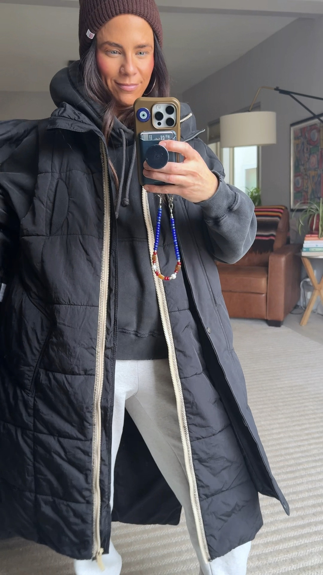 The double vest >> 

It somehow just feels lighter than a big jacket. I swear by this lightweight / packable vest. It’s worth every penny.

Wearing an XS
Small in sweatshirt 

#LTKmomlife #LTKActive #LTKootd