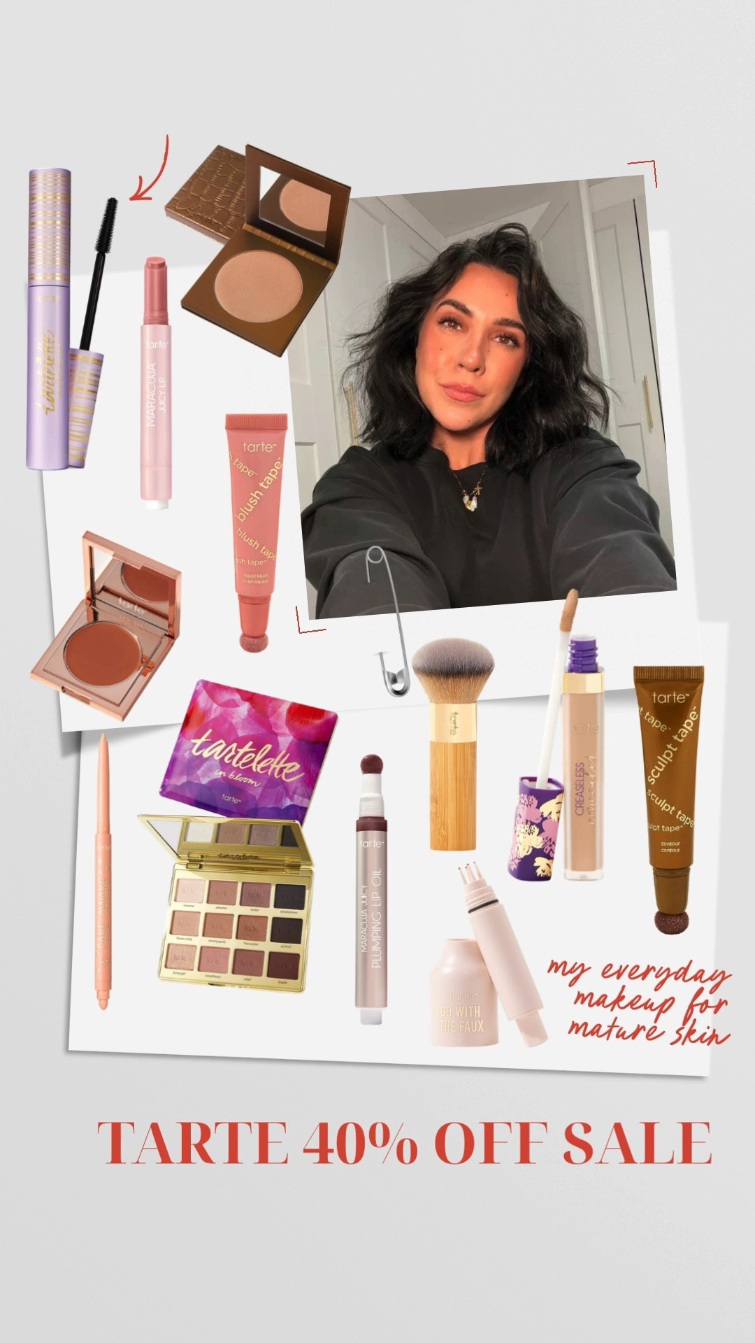 Best sellers sale! 40% off most of my favs at tarte! The biggest deal yet this year.