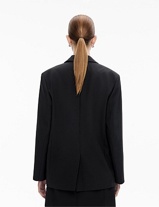 Boxy Single-Breasted Blazer | David Jones (Australia & New Zealand)