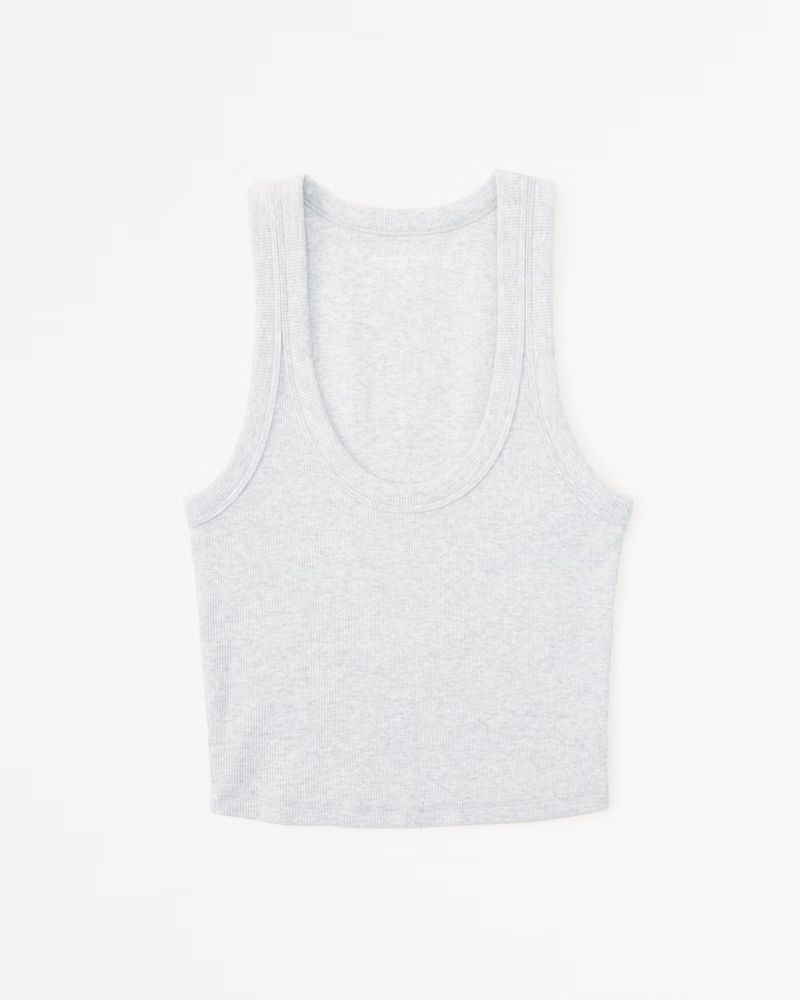 Women's Essential Scoopneck Tank | Women's Tops | Abercrombie.com | Abercrombie & Fitch (US)