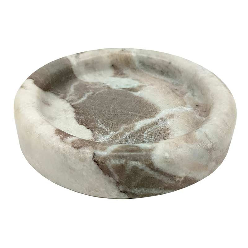 Round Marble Candle Plate, 5" | At Home