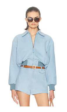 THE SUEDE ZIP JACKET
                    
                    Helsa | Revolve Clothing (Global)