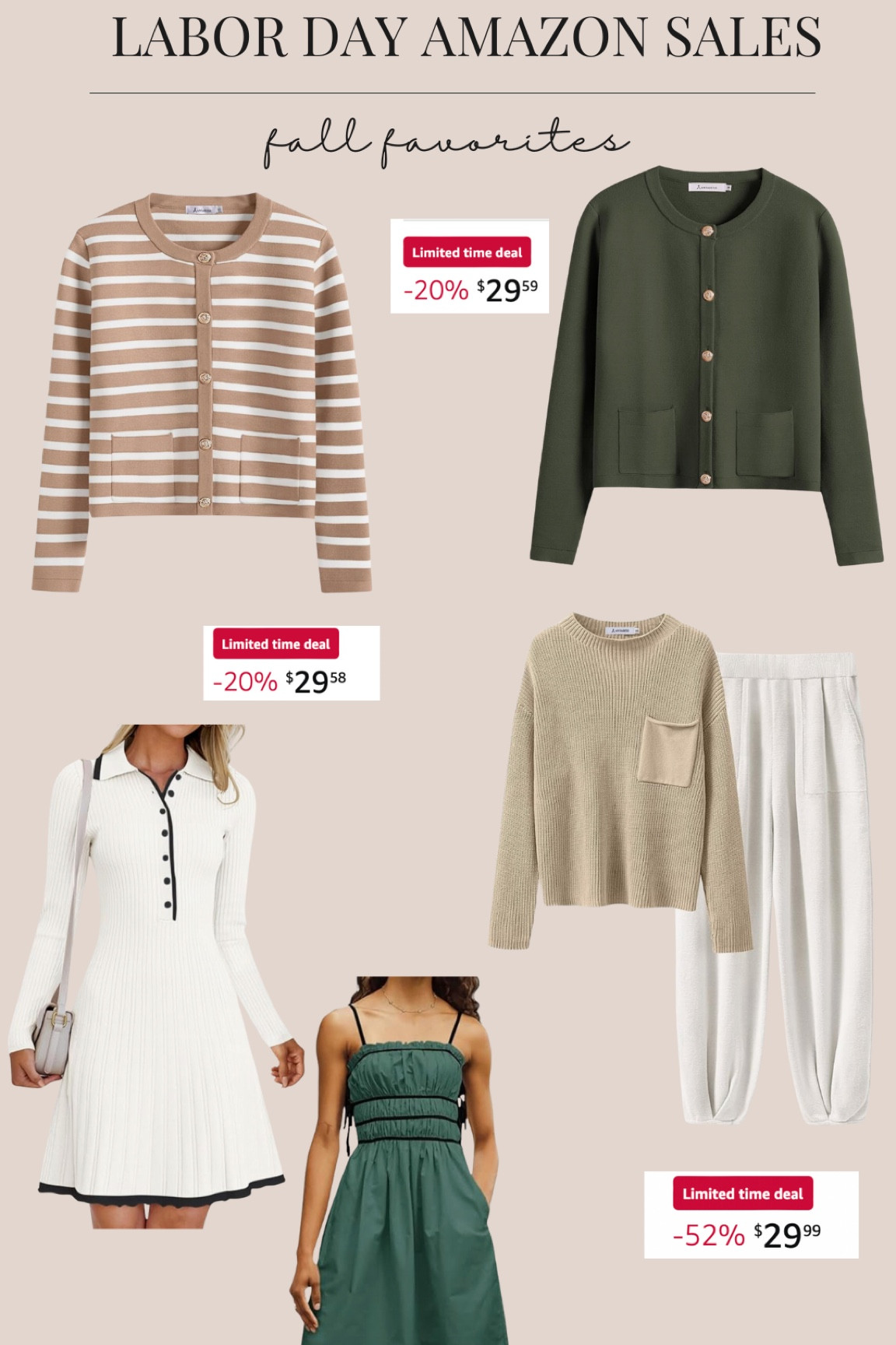 Amazon faves on sale for Labor Day - up to 50% off classic styling pieces 

#LTKFallSale #LTKSeasonal