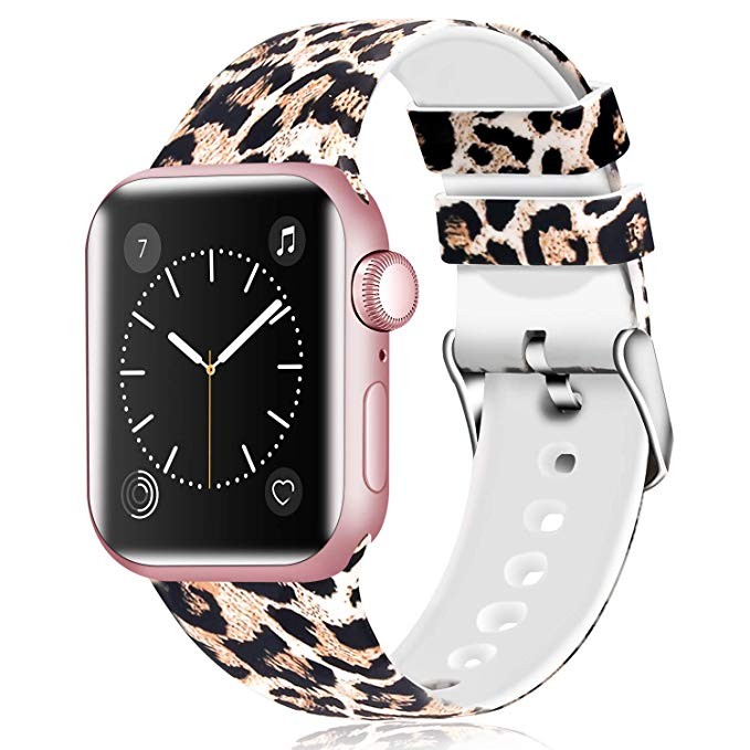 Greatfine Sport Band Compatible for Apple Watch Band 38mm 42mm 40mm 44mm,Soft Silicone Strap Repl... | Amazon (US)