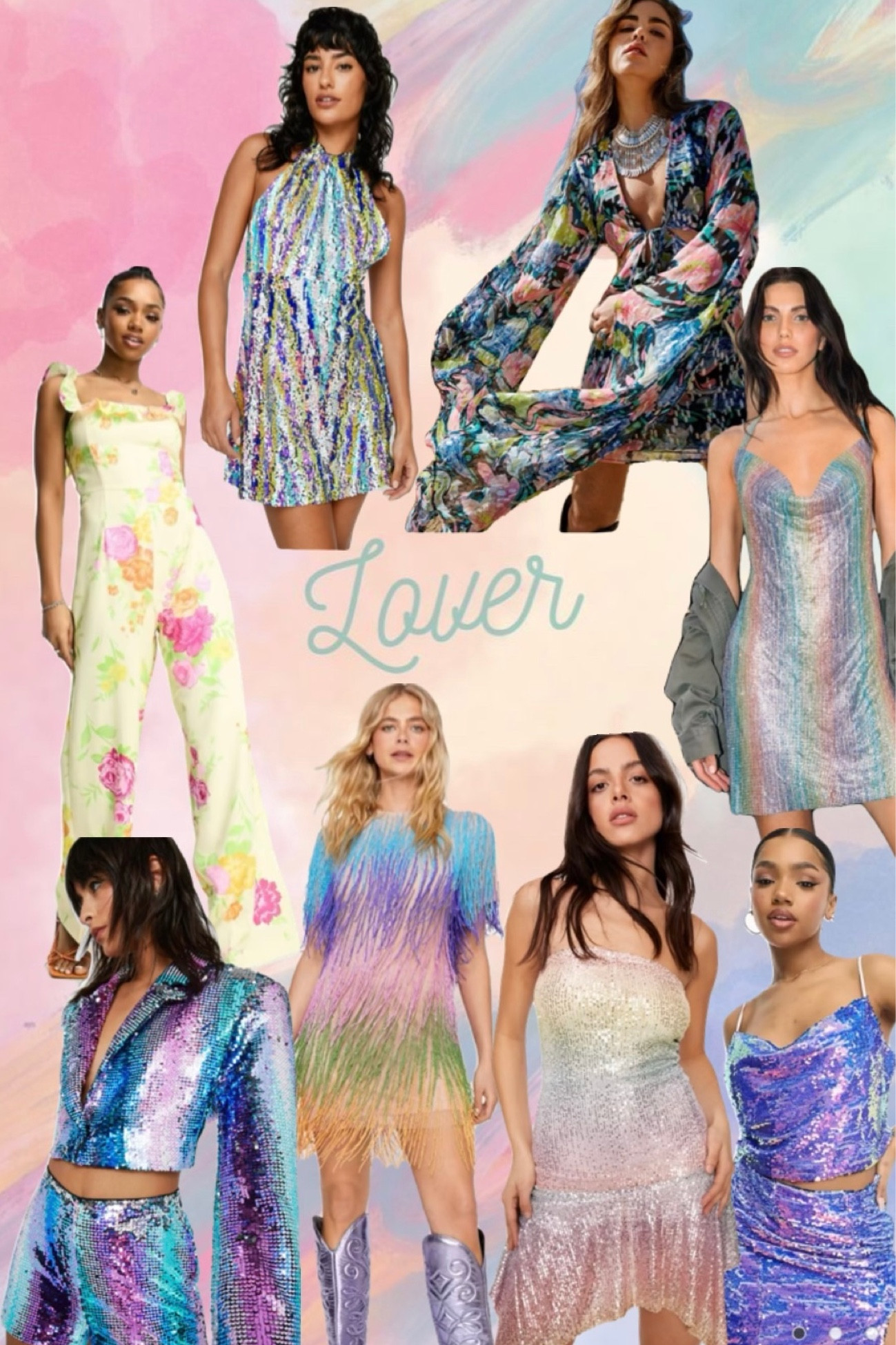 Lover Inspired Eras Tour Outfits

Taylor Swift | Nasty Gal | ASOS | Fringe | Rainbow | Dress | Jumpsuit | Sequins 

#LTKFind #LTKfit #LTKstyletip