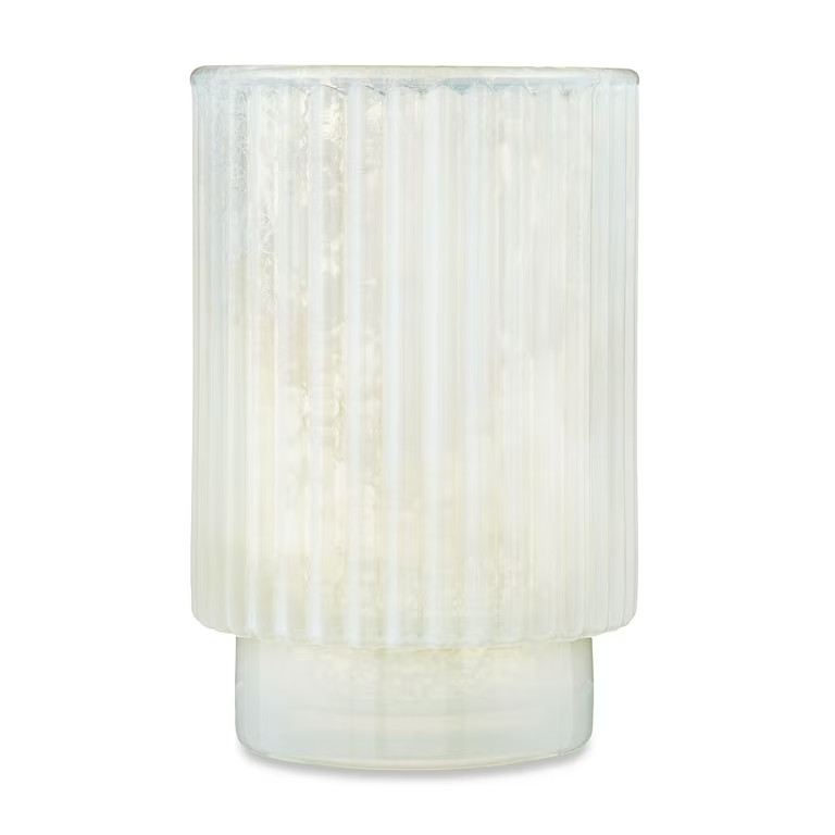 My Texas House White Ribbed Glass Votive, 5.12" | Walmart (US)
