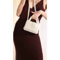 Pearl Wedding Handbag, Bridal Purse, Beaded Bag, Shoulder Clutch, Clutch | Etsy (US)