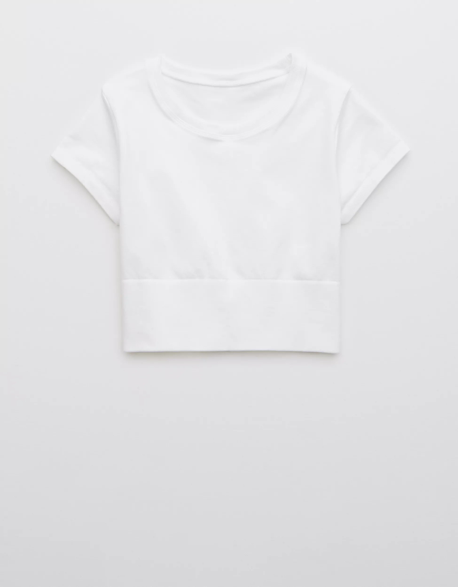 OFFLINE By Aerie Sidewalk Seamless Cropped T-Shirt | Aerie