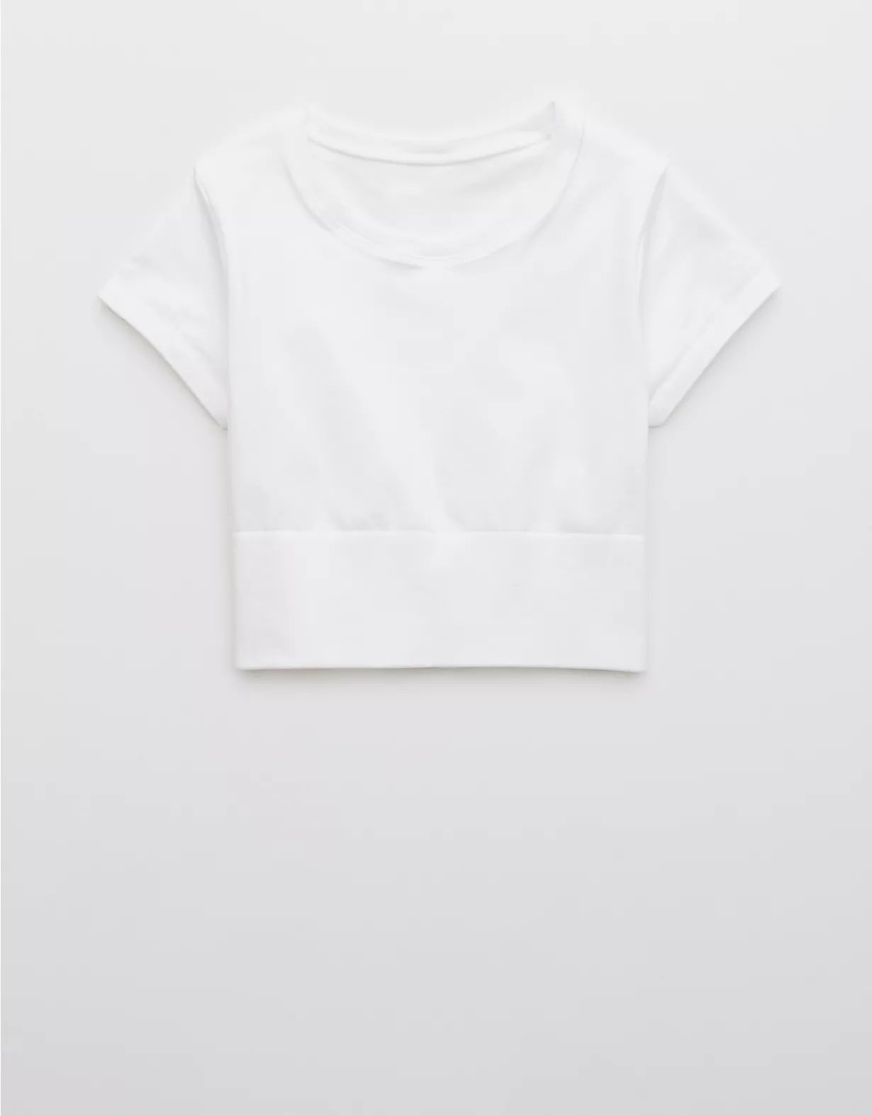 OFFLINE By Aerie Sidewalk Seamless Cropped T-Shirt | Aerie