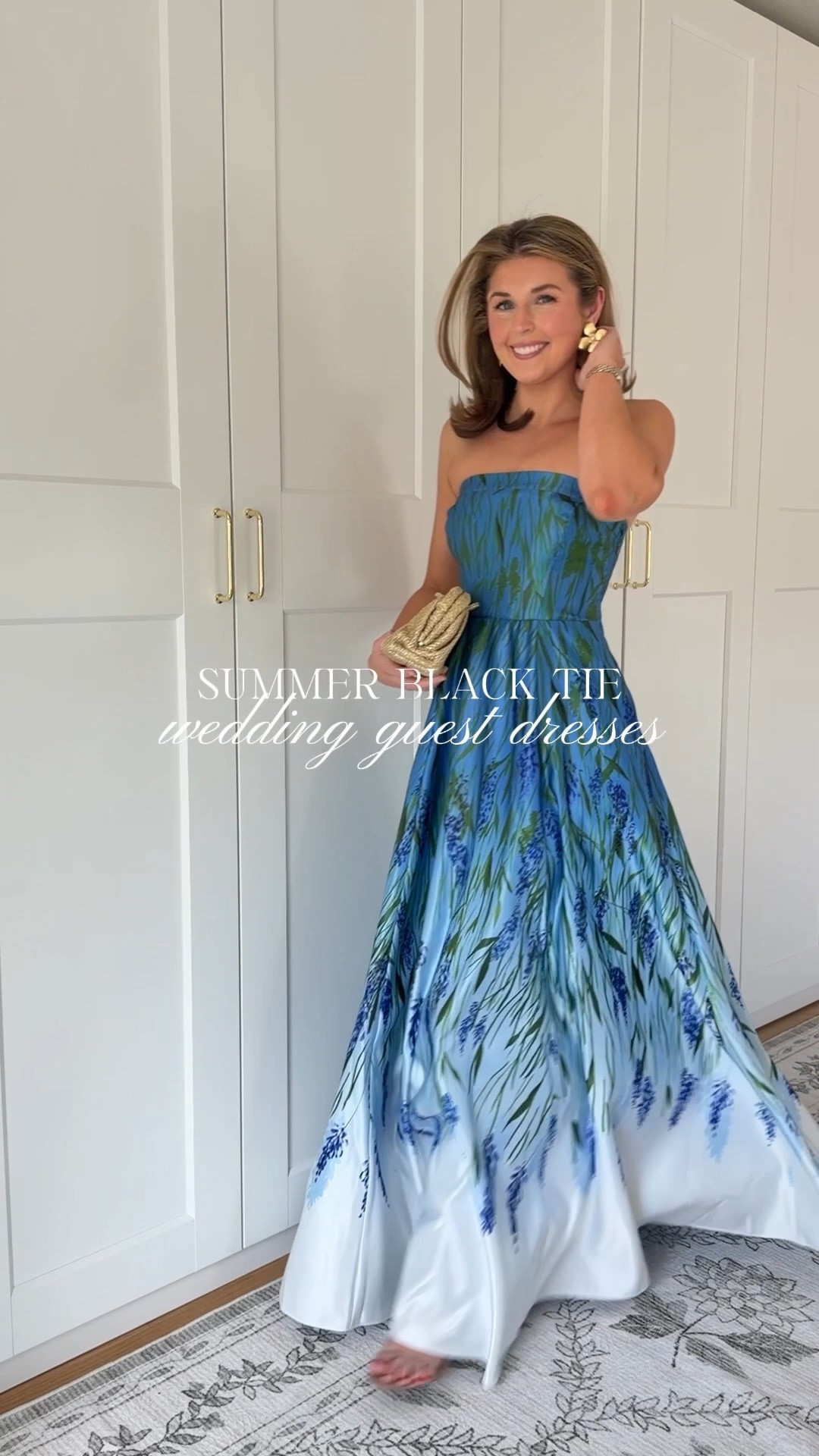 Summer black tie wedding guest dresses! Wearing a S/2 in these 