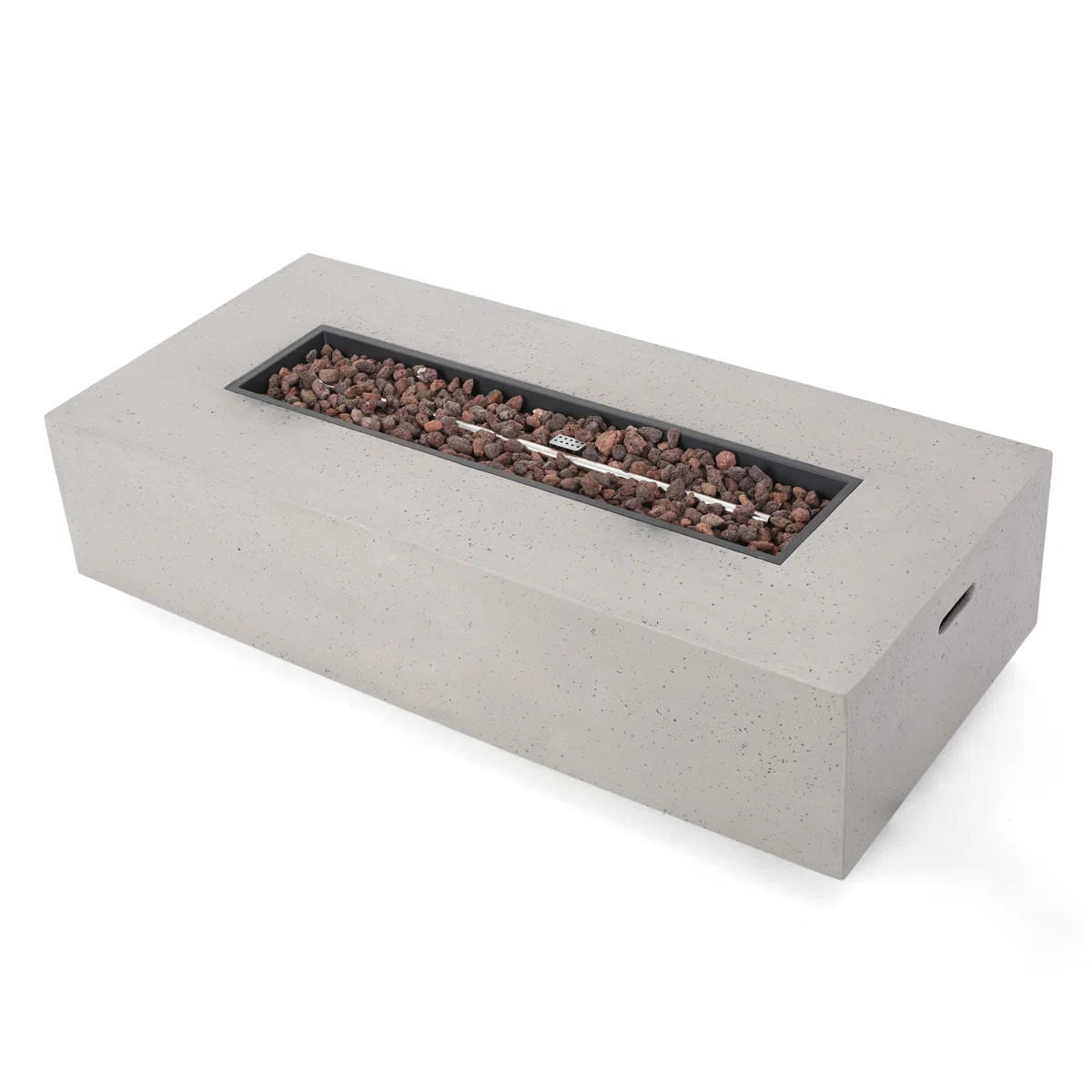 Trent Austin Design® Oquendo 15" H Concrete Propane Outdoor Fireplace (No Tank Holder) & Reviews... | Wayfair North America