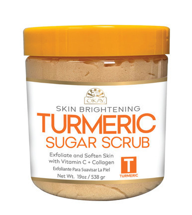 OKAY Turmeric Salt Scrub - 24 oz / 710 ml | OKAY Pure Naturals