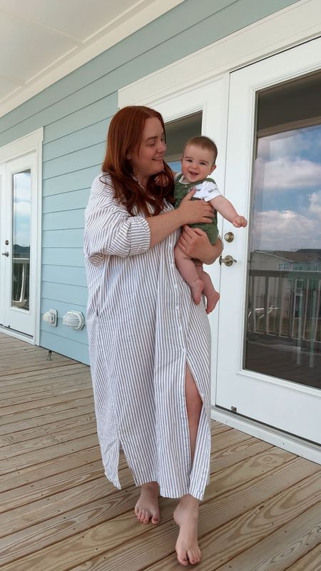 That smile 🤍 gets me every time!

I’m all about comfy clothes at the beach and this shirt dress doesn’t all: pajamas, loungewear, coverup or a casual dress…there are a lot of ways to wear it and it’s under $30!

#LTKFamily #LTKPlusSize #LTKKids
