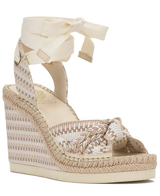 Women's Bealie Ankle Wrap Wedge Sandals | Macy's