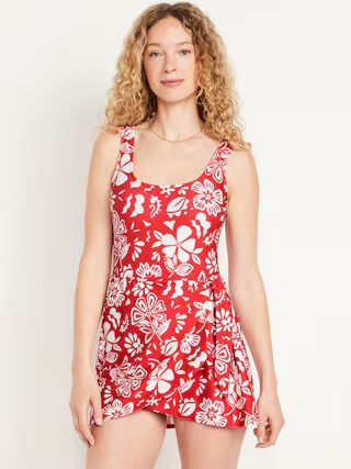 Side-Tie Swim Dress | Old Navy (US)