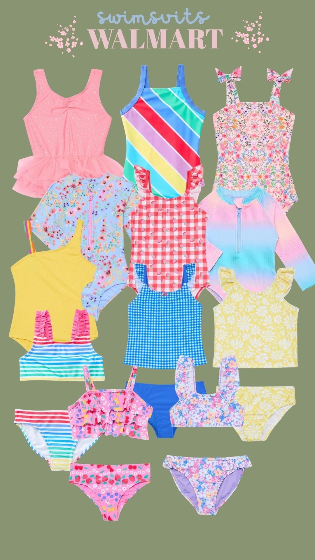 Walmart finds ✨
Girl’s outfit inspiration 🌸
Swimsuits 🩱 
Spring fashion 🏖️ affordable 🏷️

#LTKKids #LTKSeasonal #LTKSwim