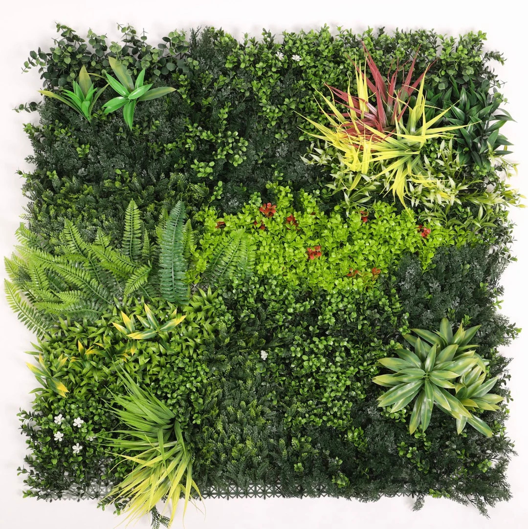 Shangri-La Artificial Hedge Green Living Wall - Living Wall Panel 40" x 40" | Etsy (US)