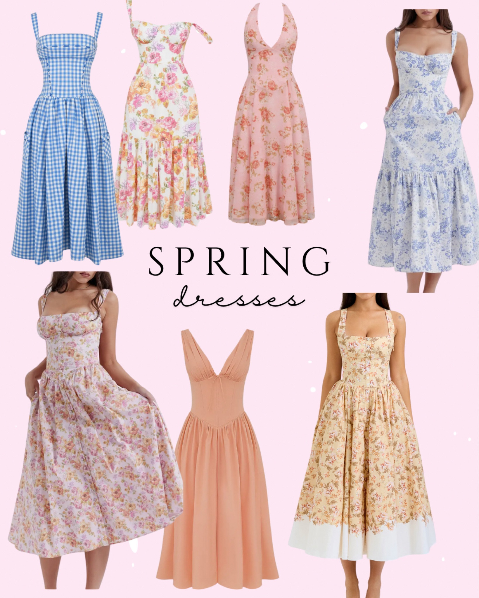 Spring Dresses, milkmaid dress, house of CB, floral dress, vintage dress, spring, Nordstrom 

#LTKSaleAlert #LTKSeasonal #LTKStyleTip