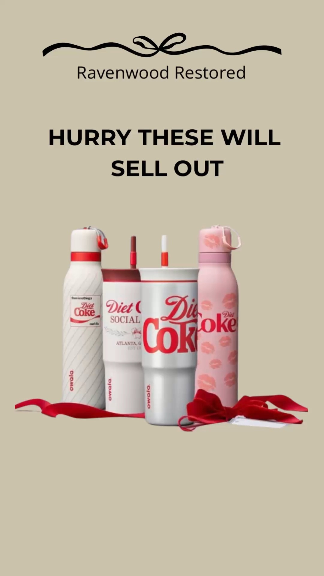 Diet Coke
Owala