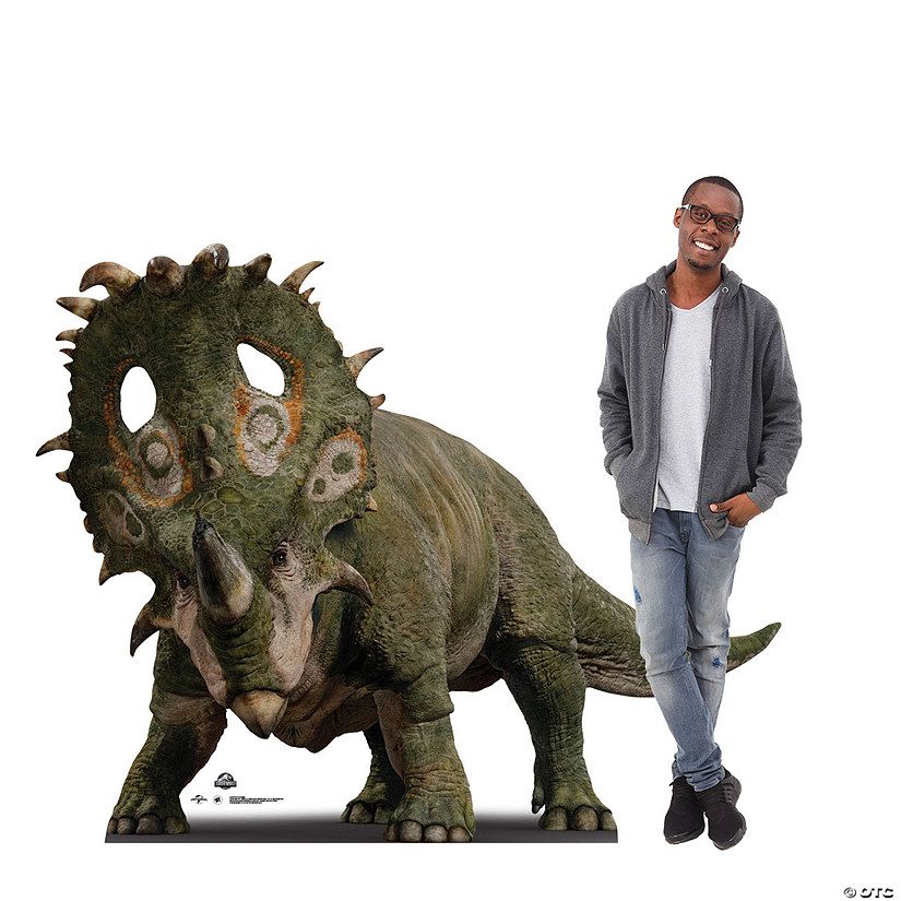 Jurassic World 3: Dominion™ Sinoceratops Life-Size Cardboard Stand-Up | Oriental Trading Company