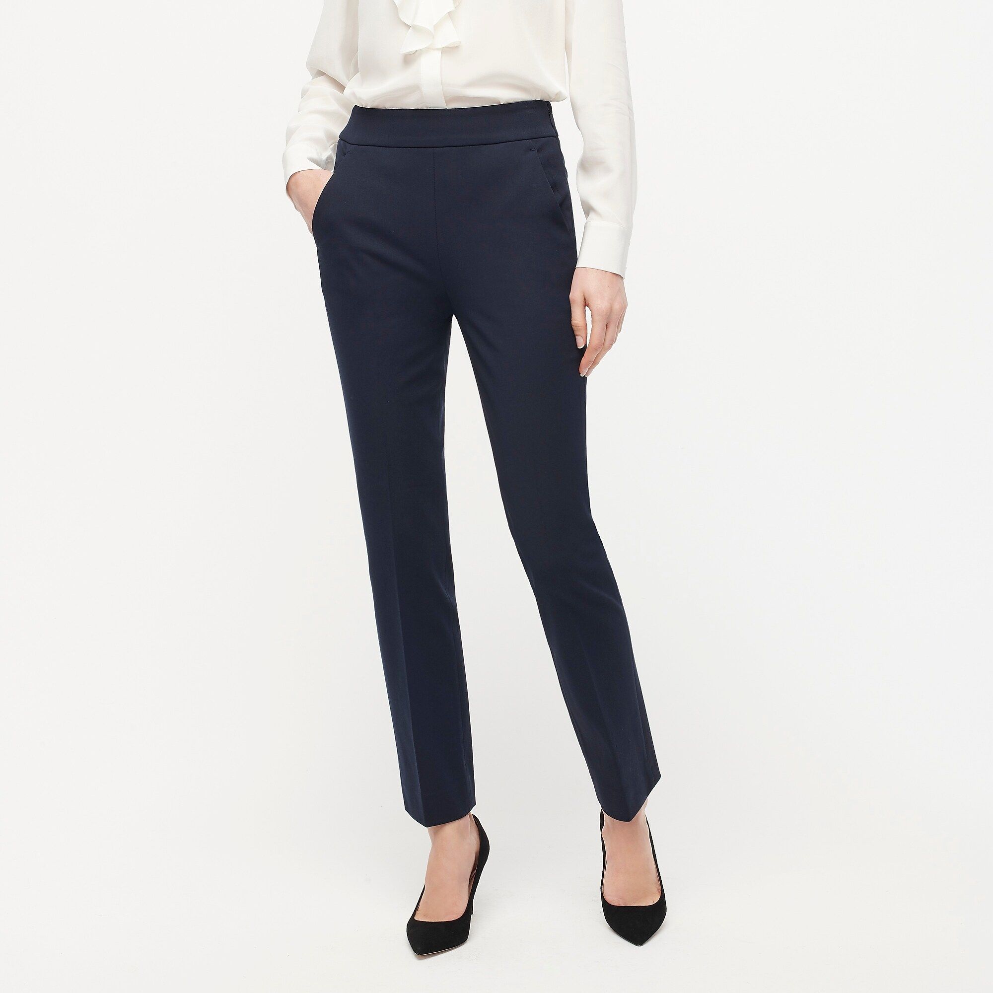 Remi pant in bi-stretch cotton | J.Crew US