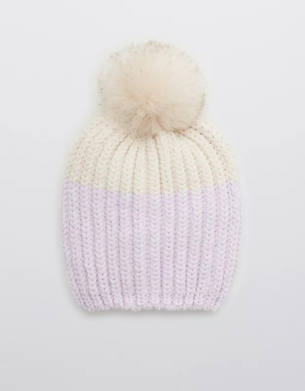 Aerie Oversized Pom Beanie | American Eagle Outfitters (US & CA)