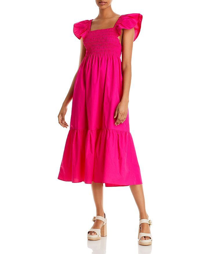 Smocked Midi Dress - 100% Exclusive | Bloomingdale's (US)