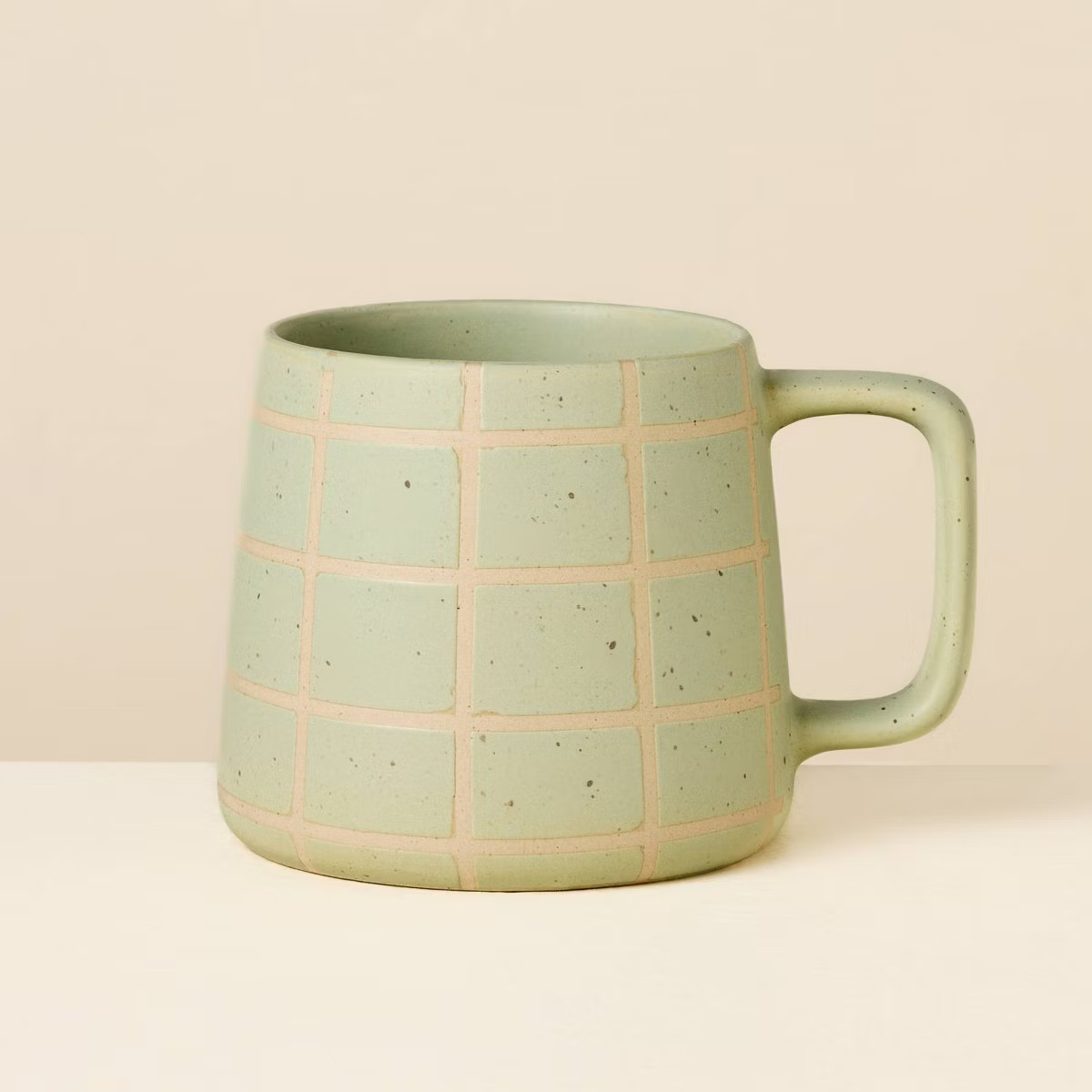 15 fl oz Stoneware Coffee Mug Green - Hearth & Hand™ with Magnolia | Target