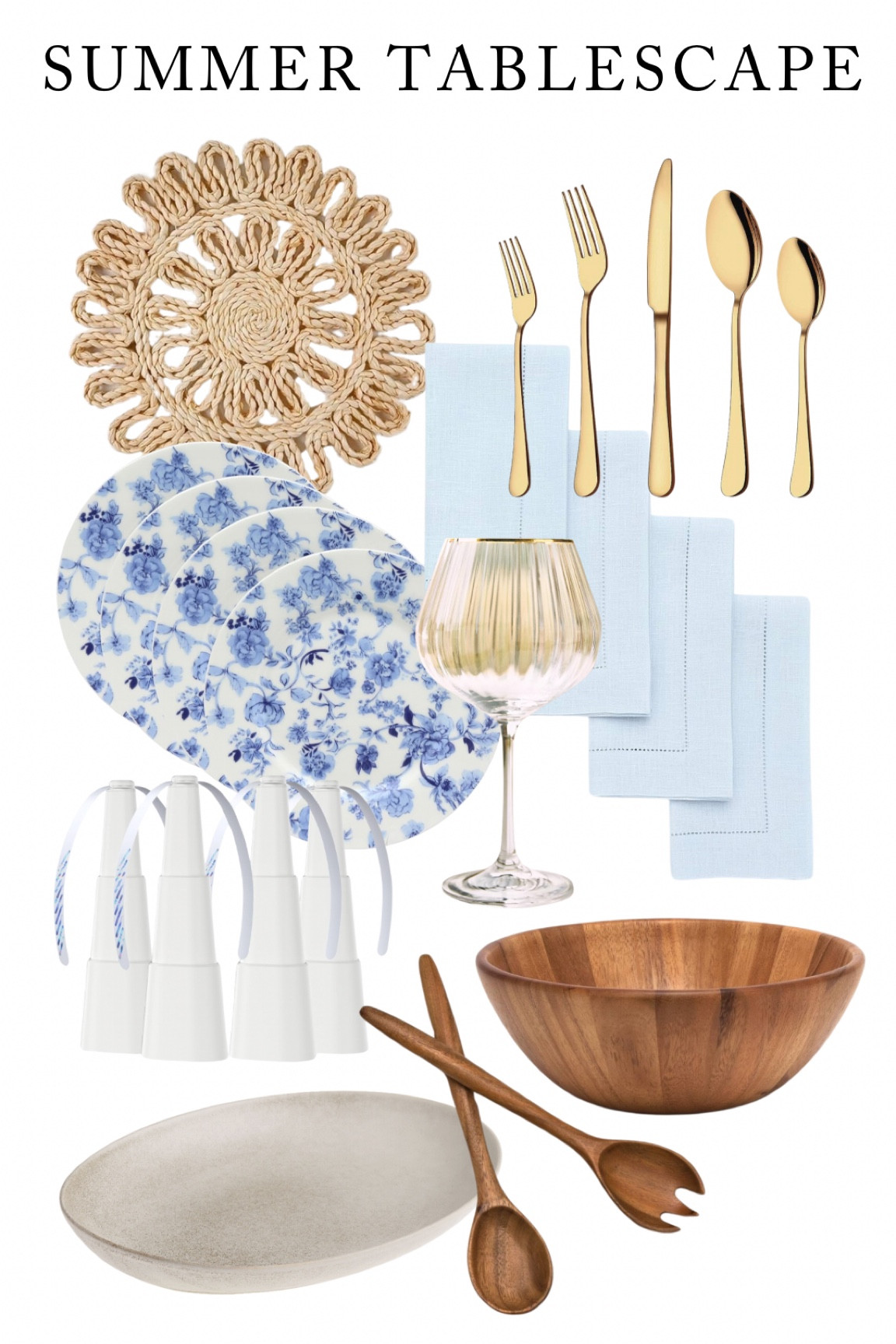 Summer Tablescape & Servewaree