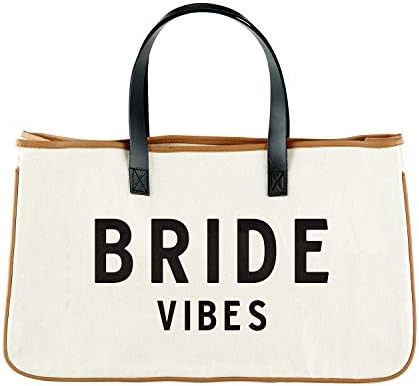 Santa Barbara Designs Studio-Wedding Collection Canvas Tote, Large, Bride Vibes | Amazon (US)