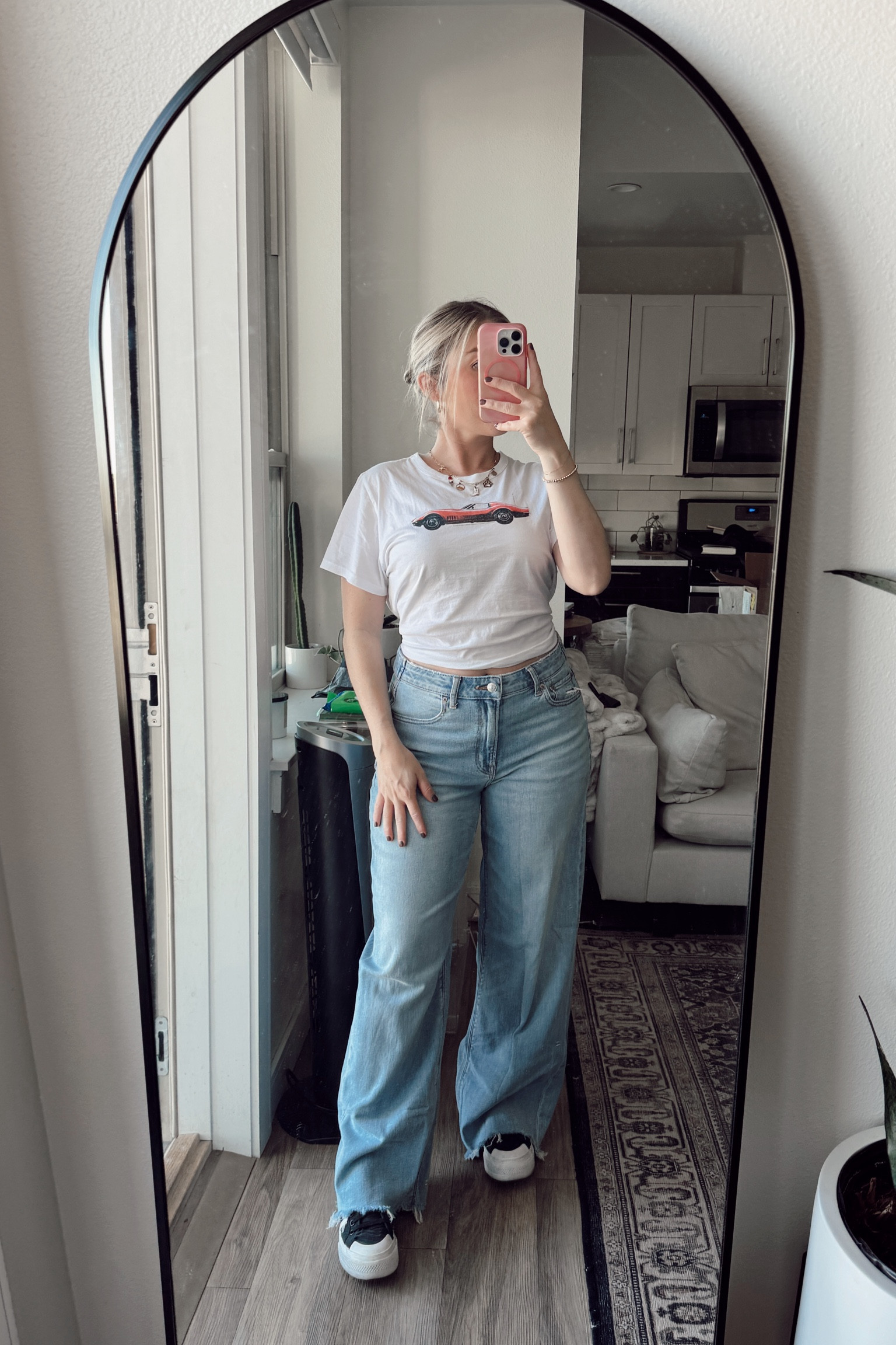 AE’s jeans have been my fave lately. Super comfy and the denim wash has leveled up. Wearing short  

#LTKFindsUnder50 #LTKFallSale #LTKSeasonal