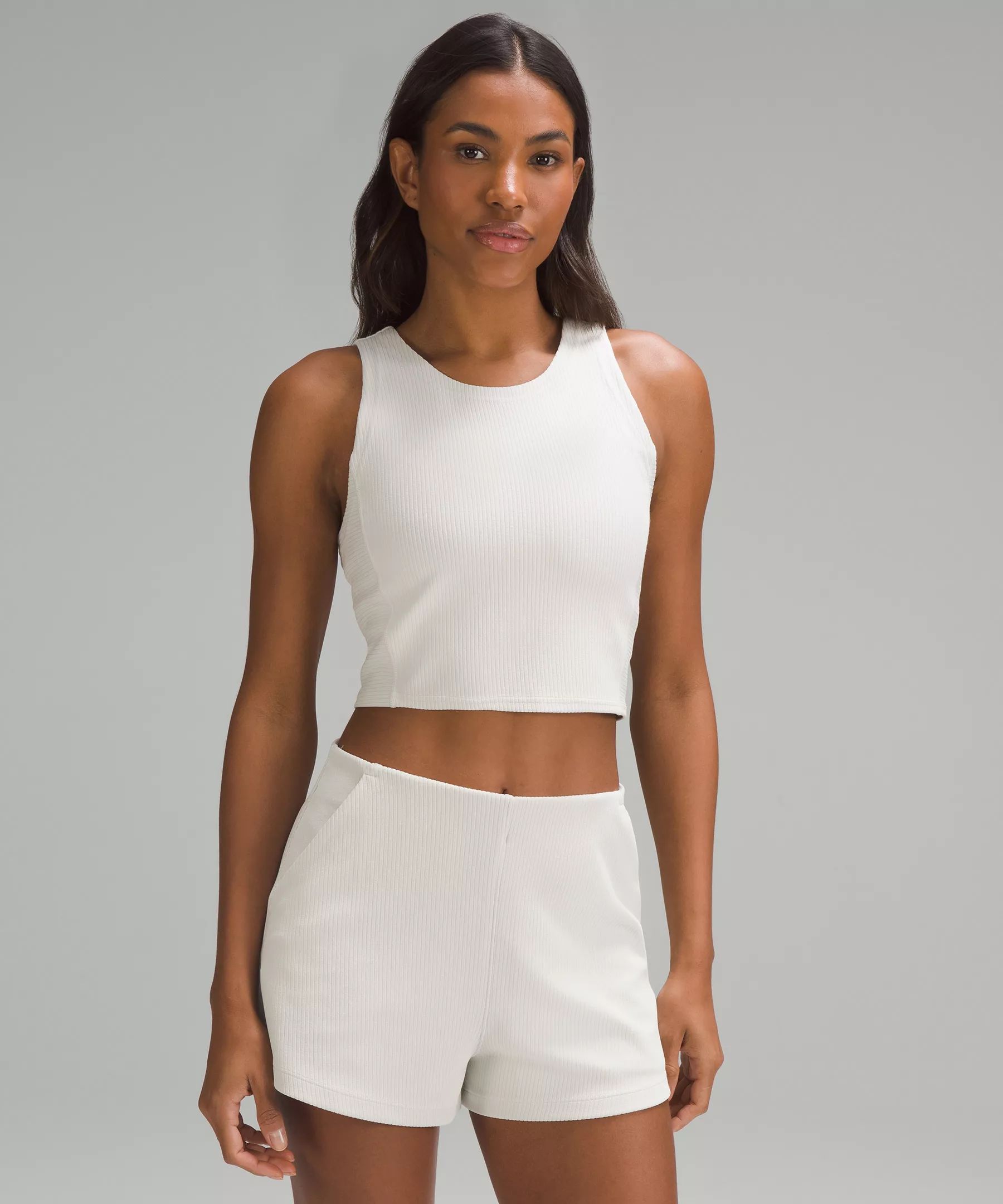 Ribbed Softstreme Cropped Tank Top | Lululemon (US)