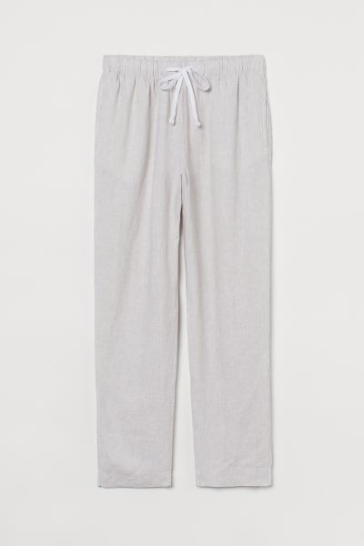 Linen joggers | H&M (UK, MY, IN, SG, PH, TW, HK)