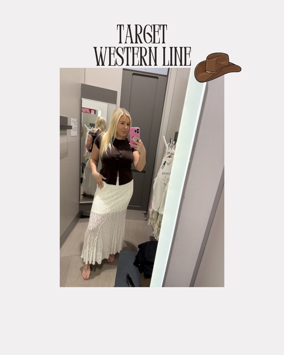 Target Western line has the best pieces | obsessed with this skirt 🤠 #target #westernlook