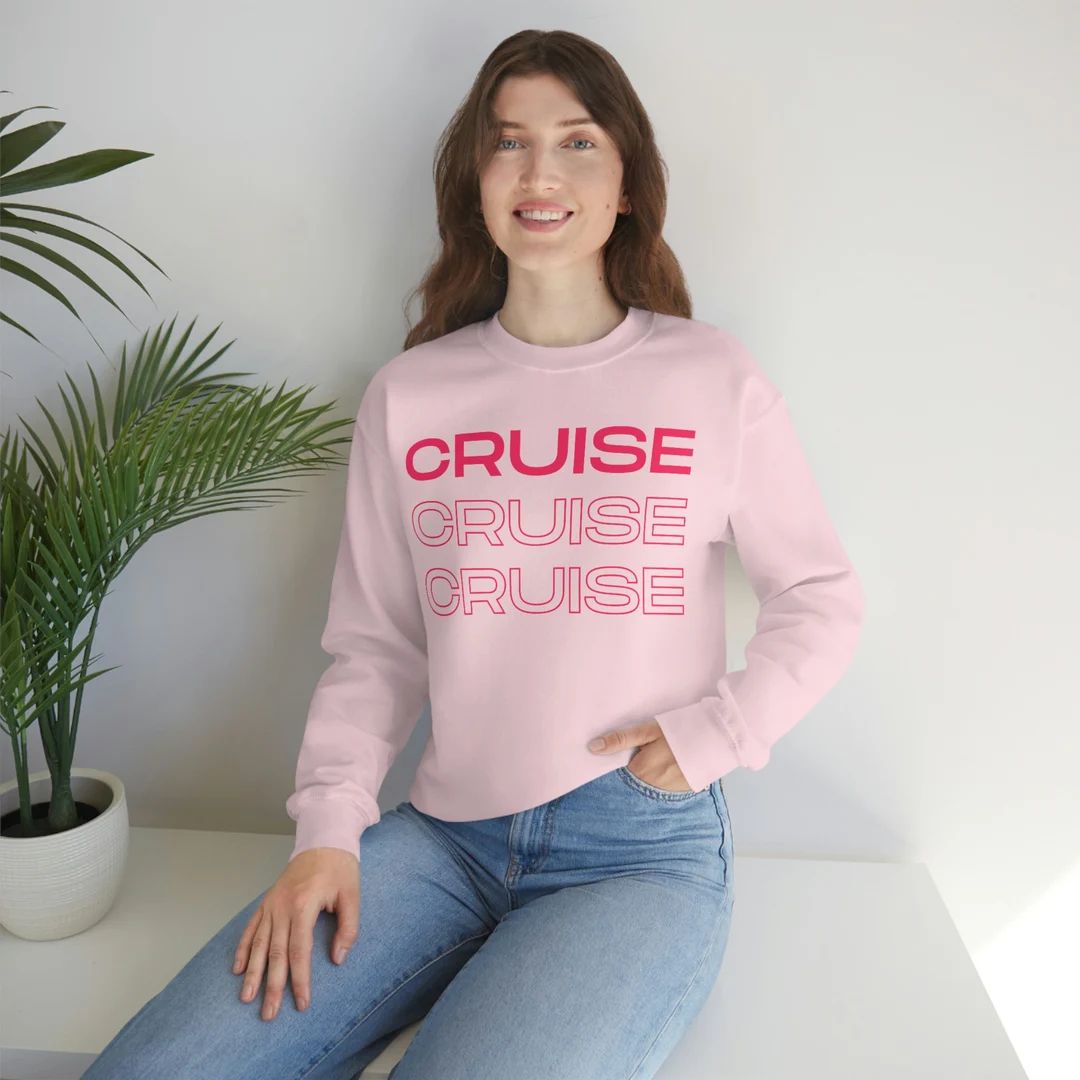 Cruise Vacation Sweatshirt, Family Cruise Trip, Friends Matching Sweatshirts, Travel, Spring Brea... | Etsy (US)