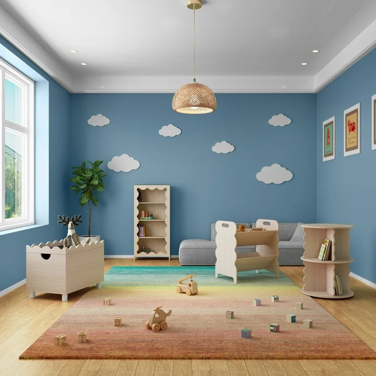 House of Happy Wiggle Bookshelf, Natural | Walmart (US)