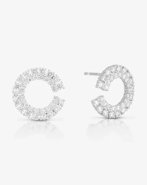 Double Row Diamond Statement Earrings | Ring Concierge