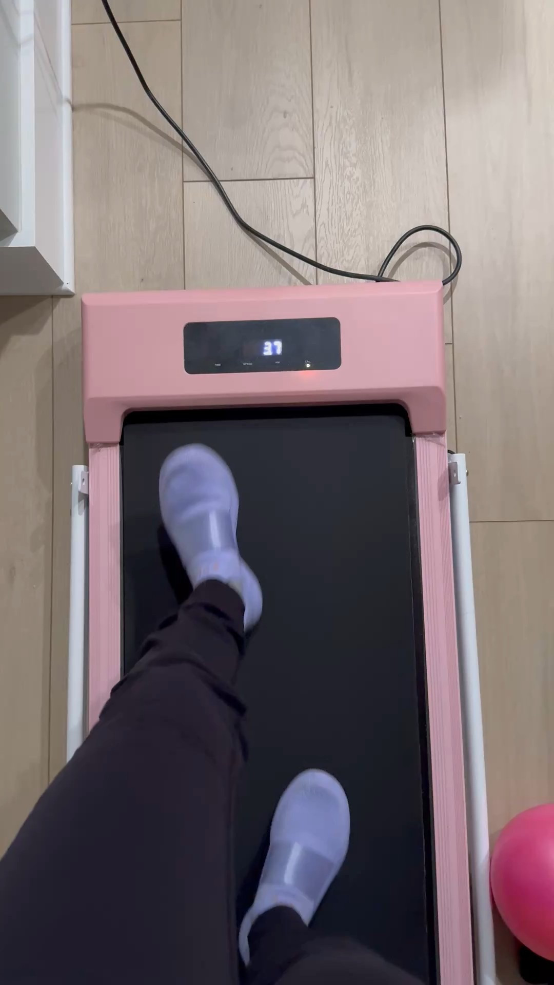 Pink walking pad! I use it stand alone or under my standing desk while working  

#LTKHome #LTKActive #LTKmomlife