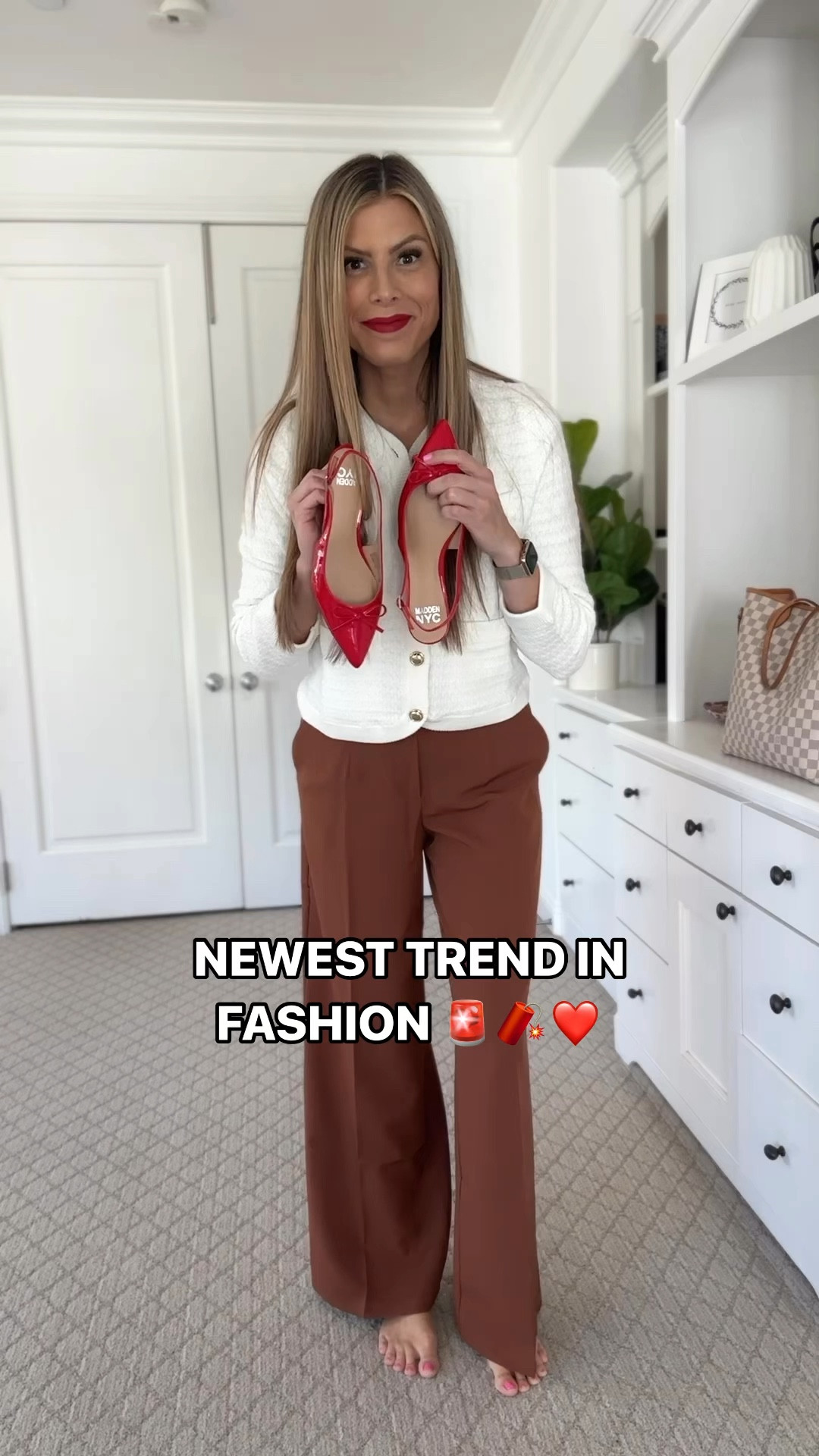 Easily hop on this new fashion trend with these red kitten heels ($28!) OR embellished flats ($13 rn!!) ❤️❤️
@walmart finds! #walmartpartner 


@shop.ltk #liketkit #walmartfashion @walmartfashion

#LTKStyleTip #LTKFindsUnder50 #LTKFallSale